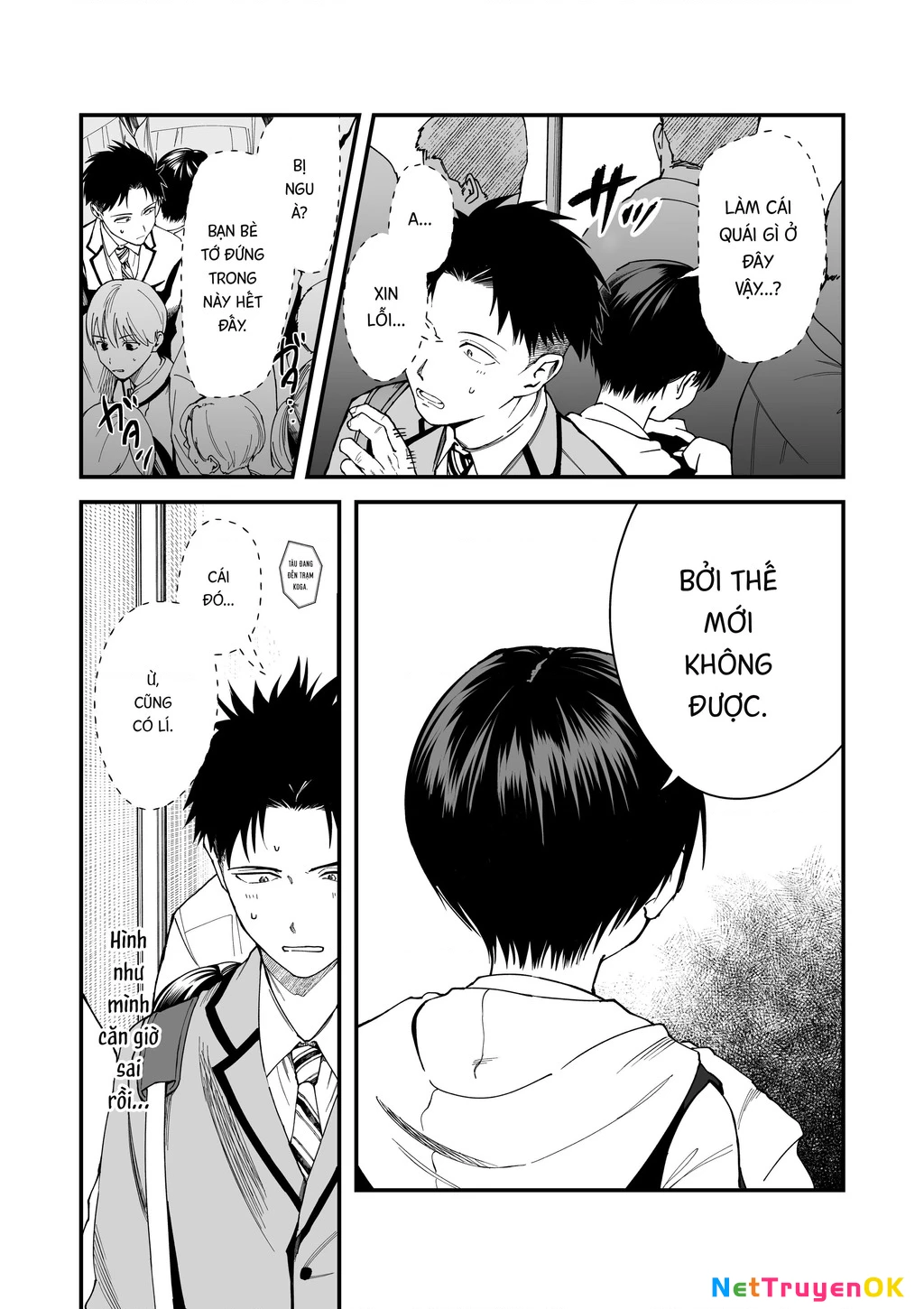 Bạn gái tomboy học khác trường Chapter 4 - Trang 8