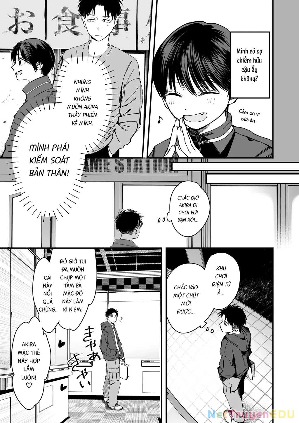 Bạn gái tomboy học khác trường Chapter 7 - Trang 5