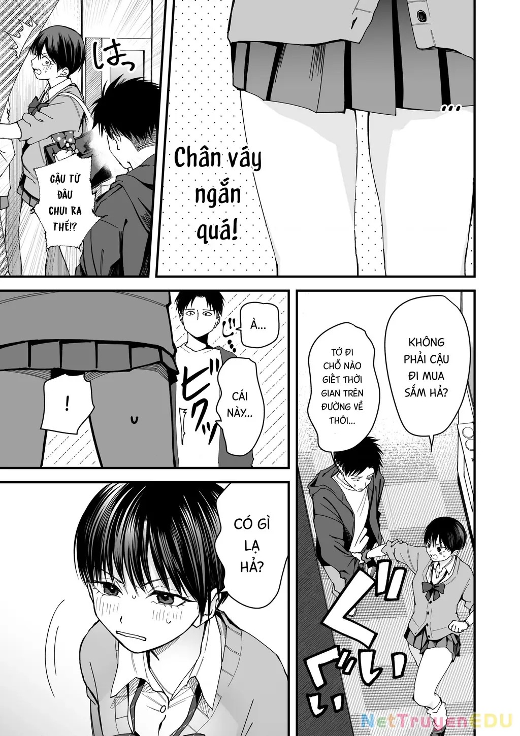Bạn gái tomboy học khác trường Chapter 7 - Trang 7
