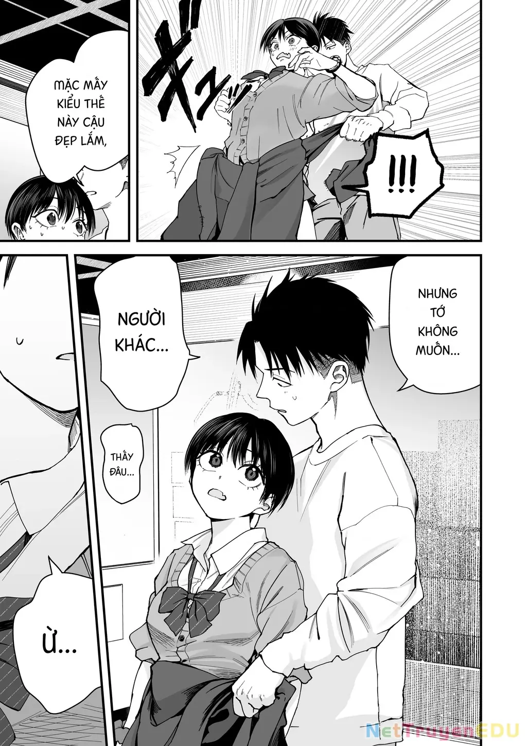 Bạn gái tomboy học khác trường Chapter 7 - Trang 9