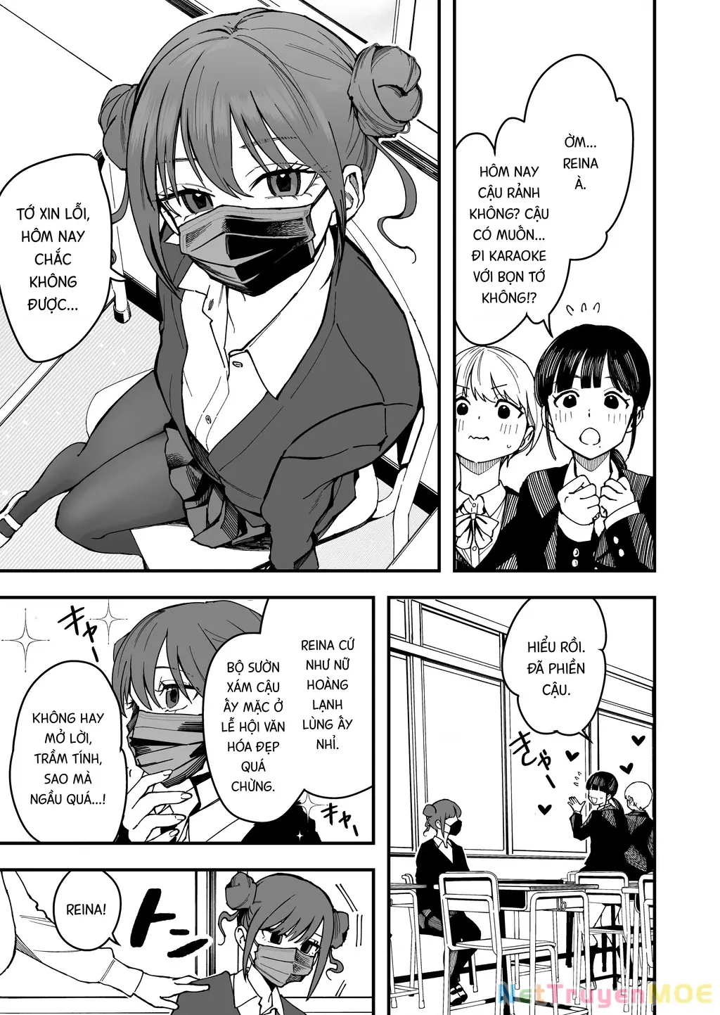 Bạn gái tomboy học khác trường Chapter 8 - Trang 3