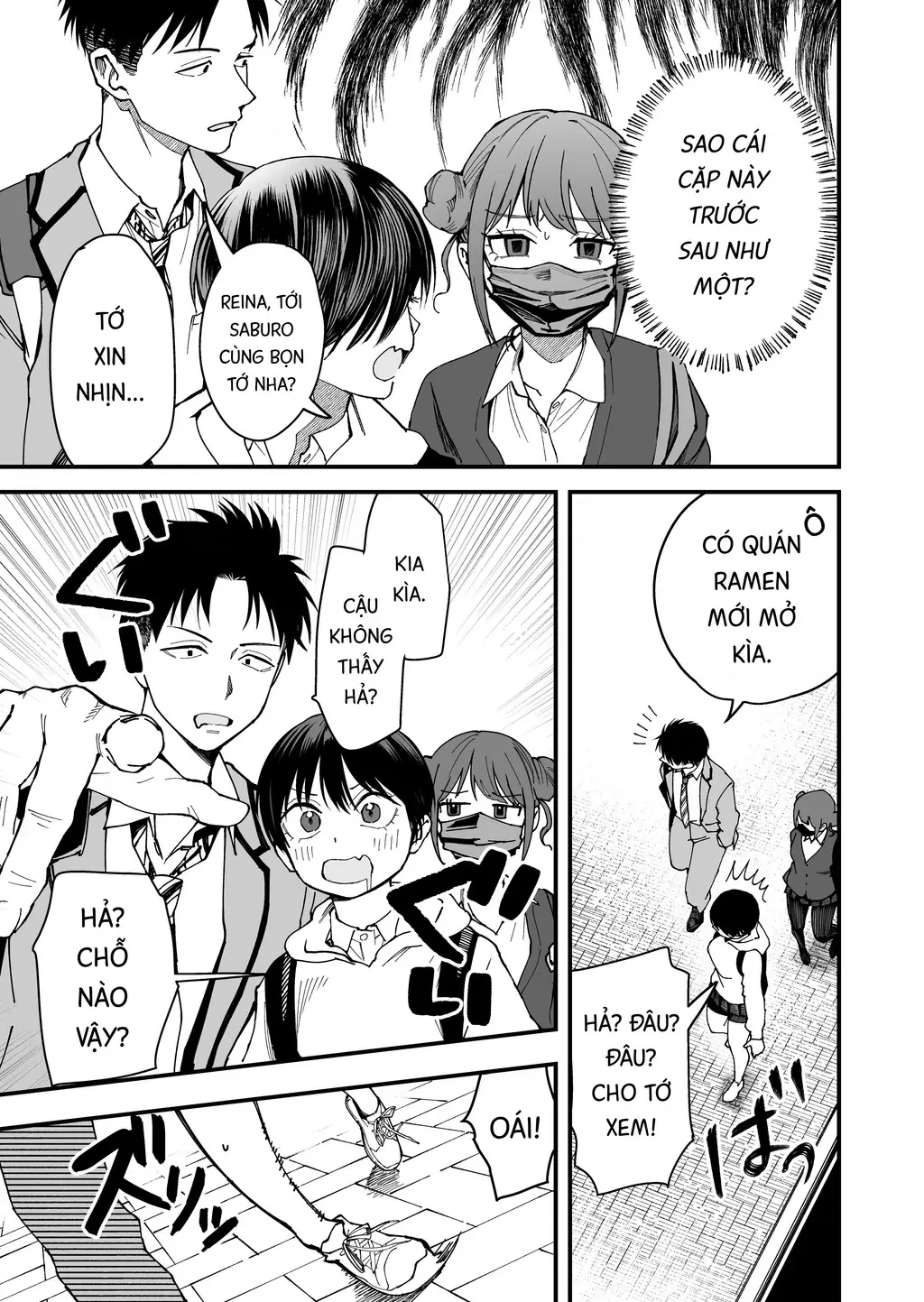Bạn gái tomboy học khác trường Chapter 8 - Trang 9