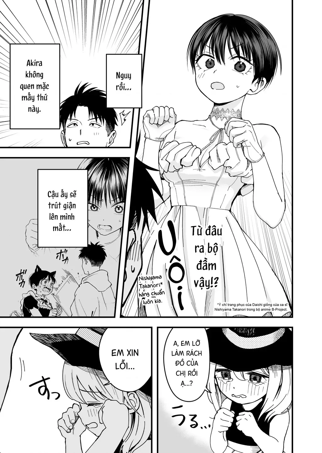 Bạn gái tomboy học khác trường Chapter 9 - Trang 10