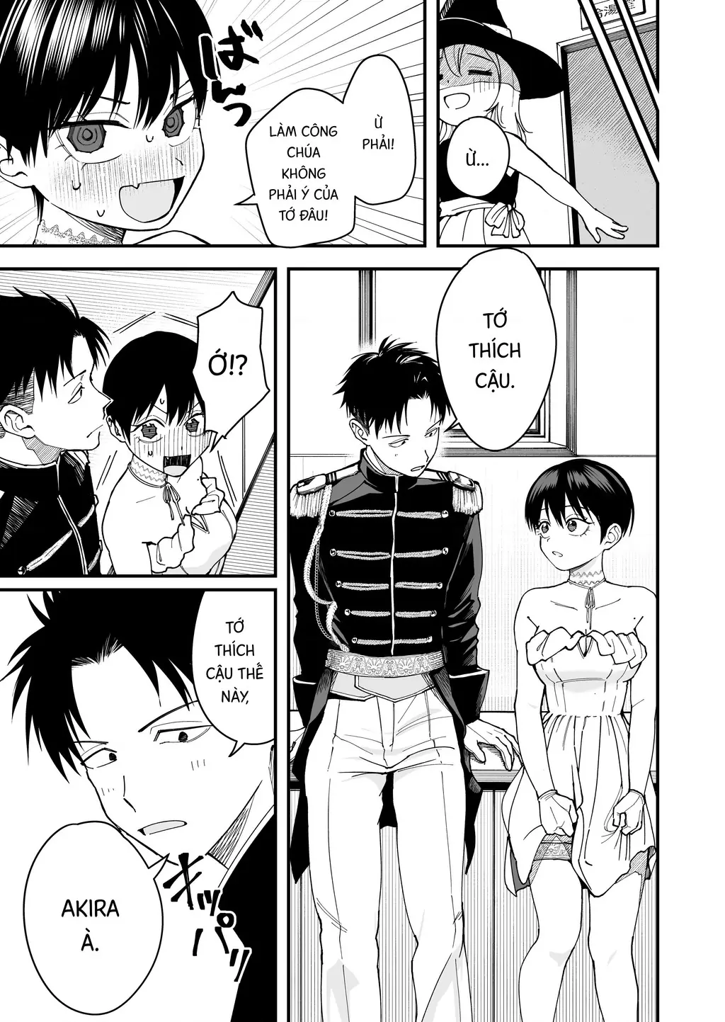 Bạn gái tomboy học khác trường Chapter 9 - Trang 12