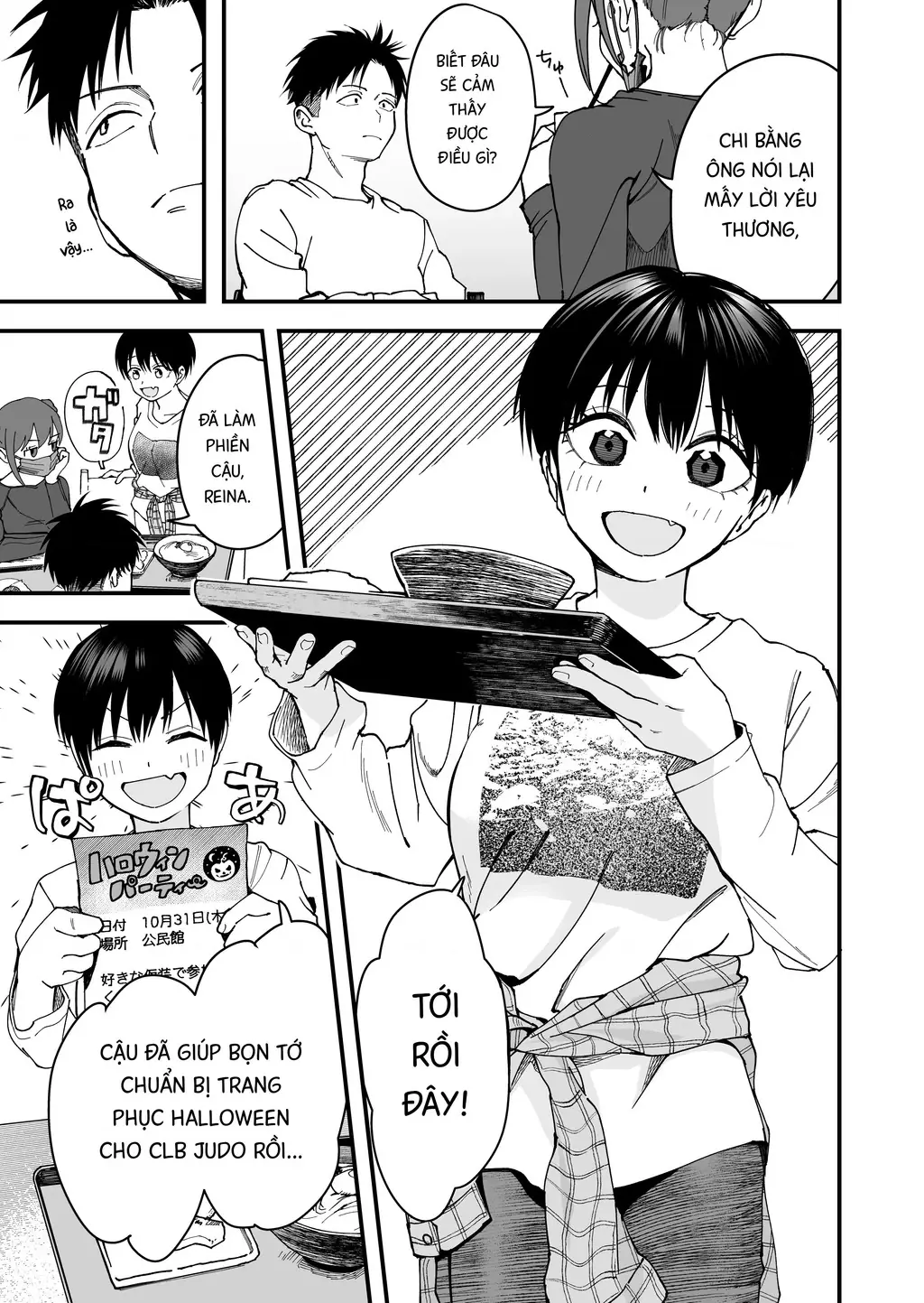 Bạn gái tomboy học khác trường Chapter 9 - Trang 4