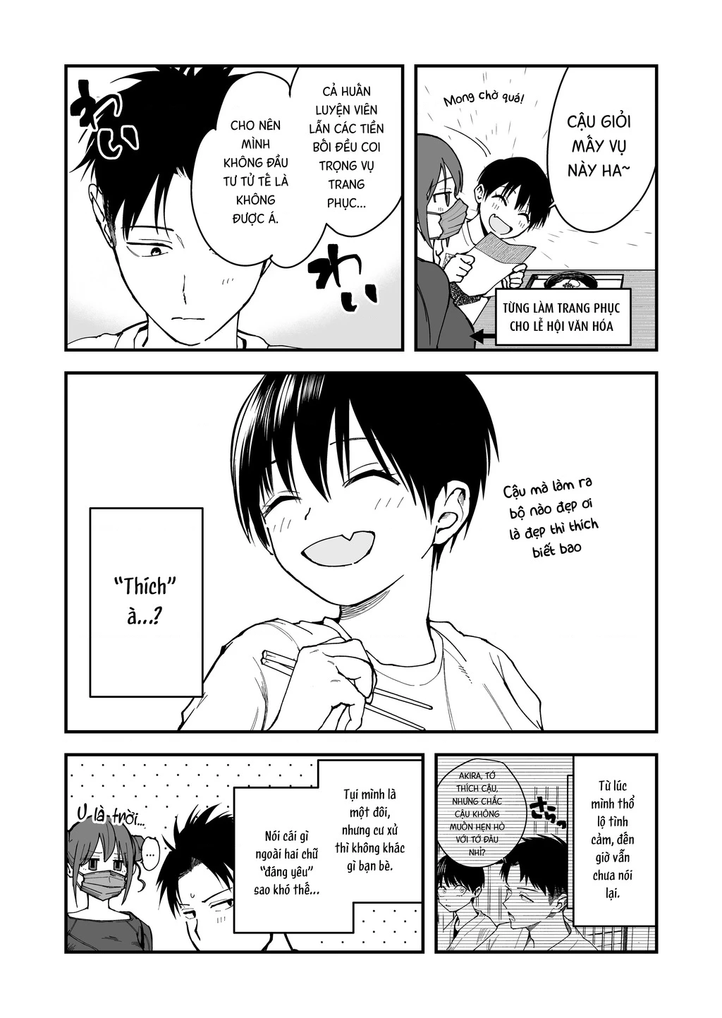 Bạn gái tomboy học khác trường Chapter 9 - Trang 5