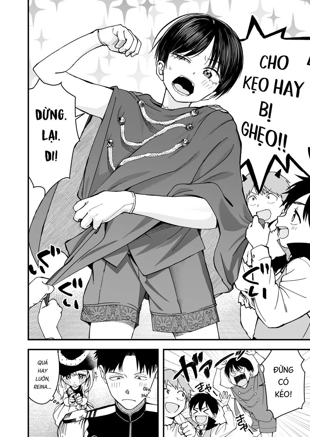 Bạn gái tomboy học khác trường Chapter 9 - Trang 7