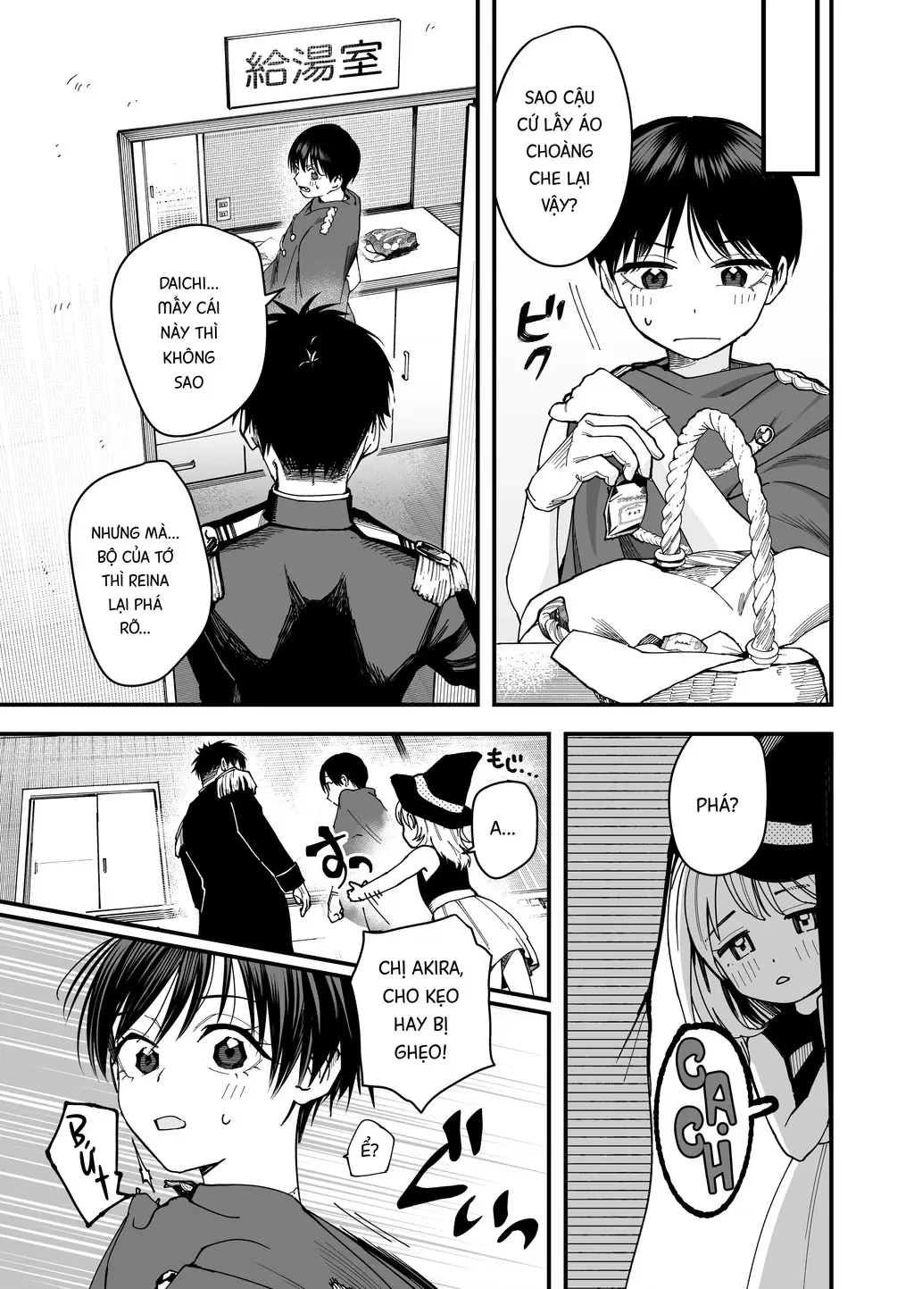 Bạn gái tomboy học khác trường Chapter 9 - Trang 8