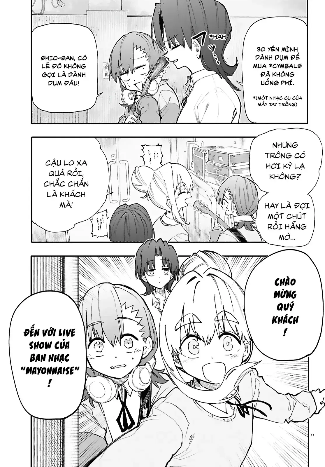 Ban Nhạc Hầm Ngục Chapter 1 - Trang 13