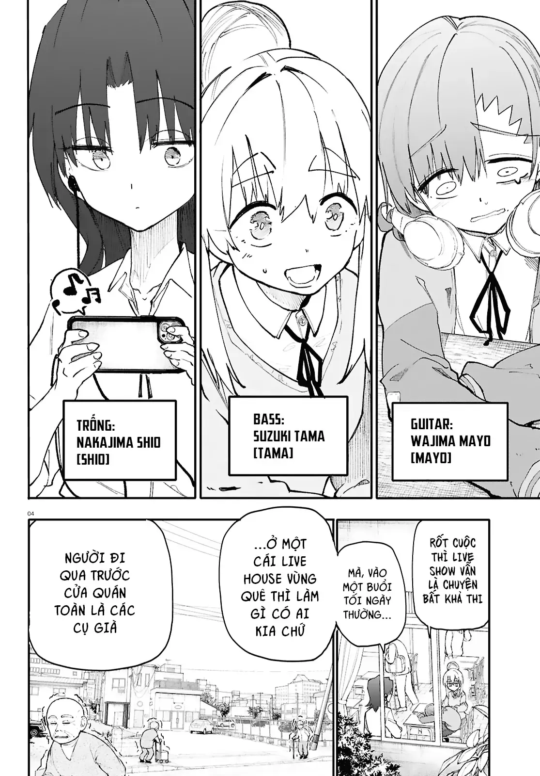 Ban Nhạc Hầm Ngục Chapter 1 - Trang 6