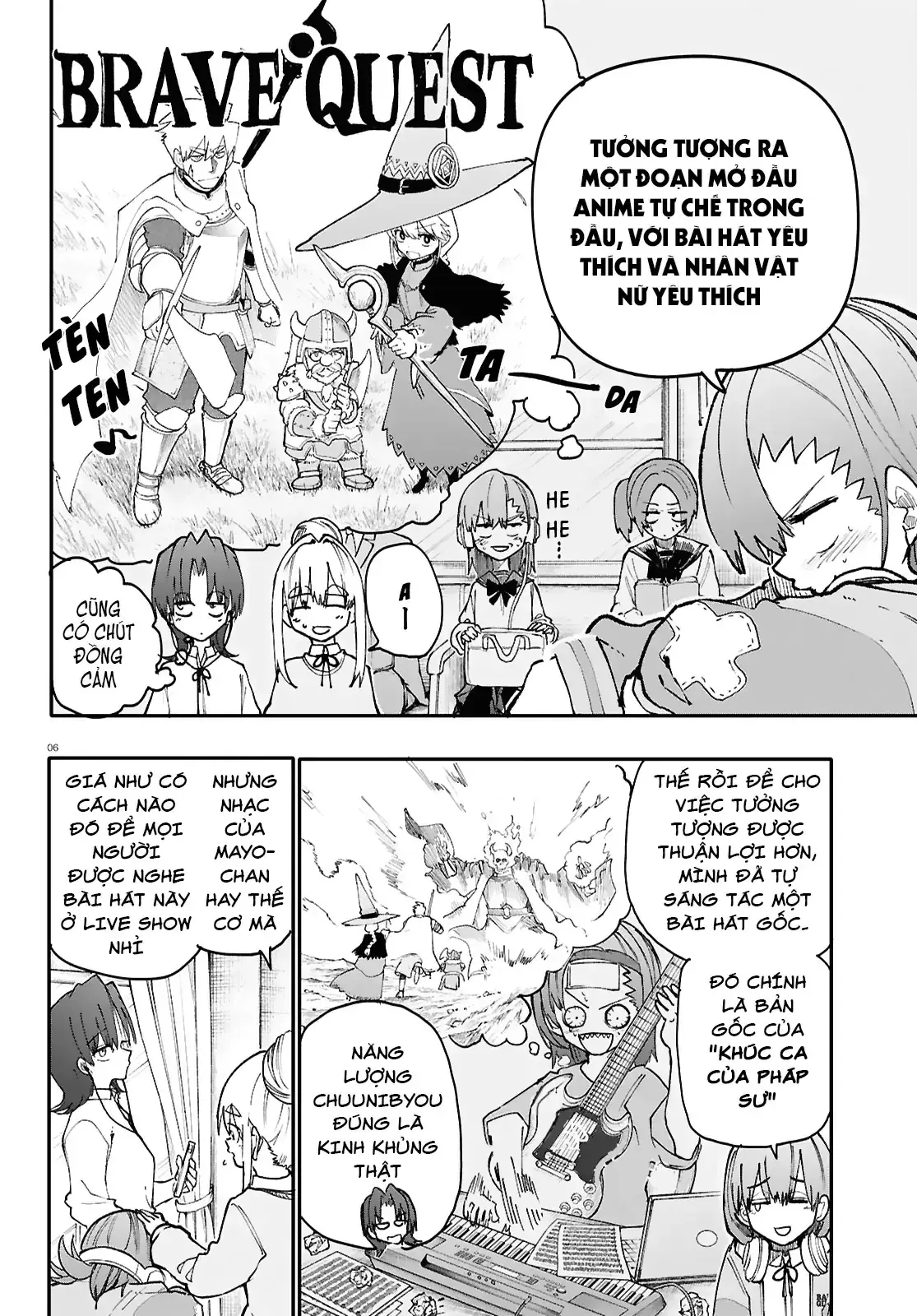 Ban Nhạc Hầm Ngục Chapter 1 - Trang 8