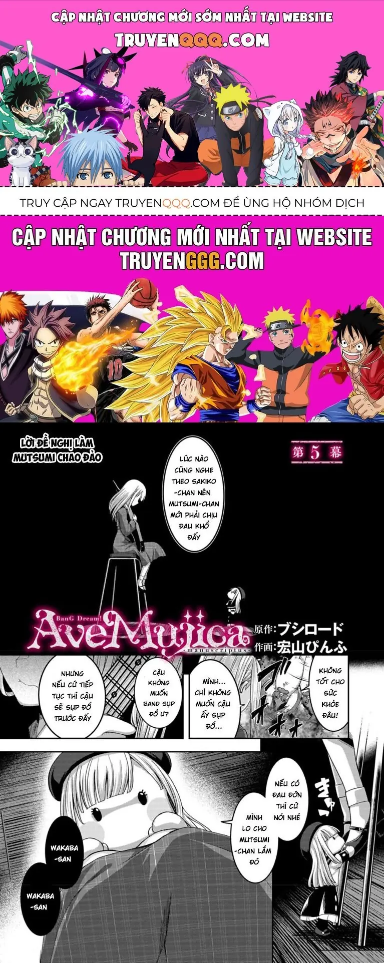 Bang Dream! Ave Mujica -Manuscriptus Chapter 5 - Trang 2
