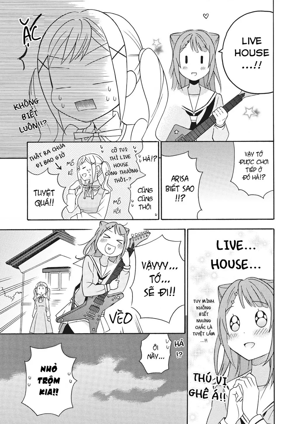 BanG Dream bản truyện tranh Chapter 4 - Trang 10