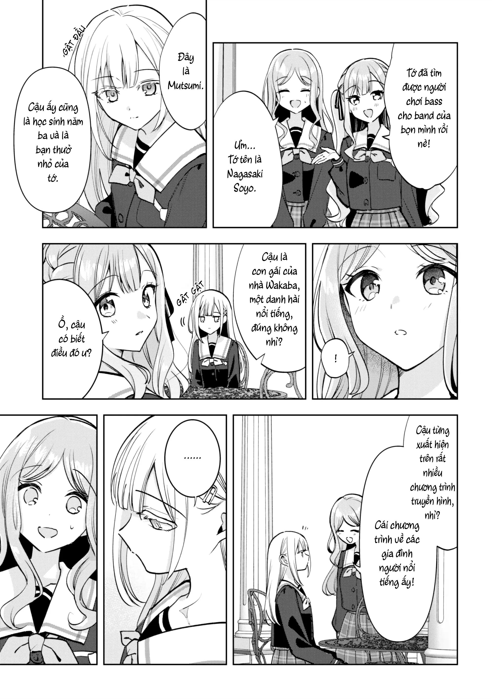 Bang Dream! It's Mygo!!!!! Ame Ni Soyoide Hare O Kou Chapter 2 - Trang 8