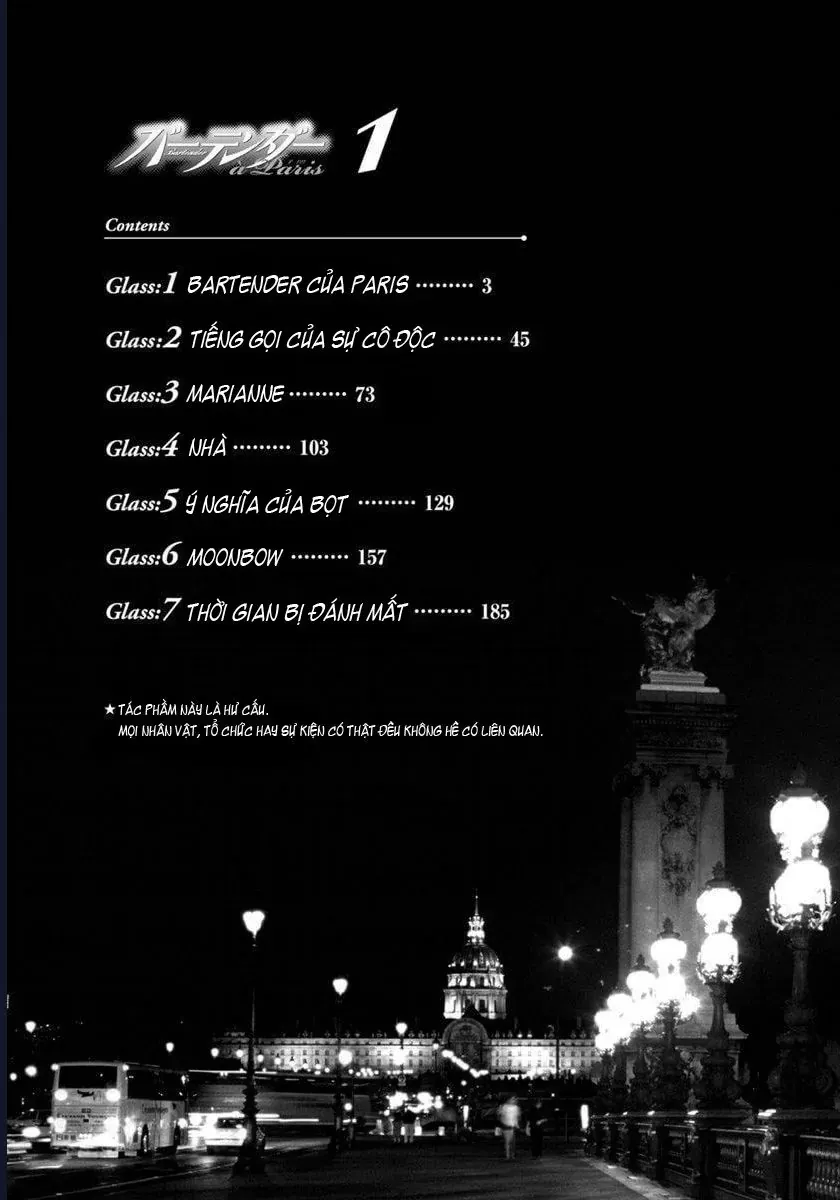 Bartender À Paris Chapter 1 - Trang 8