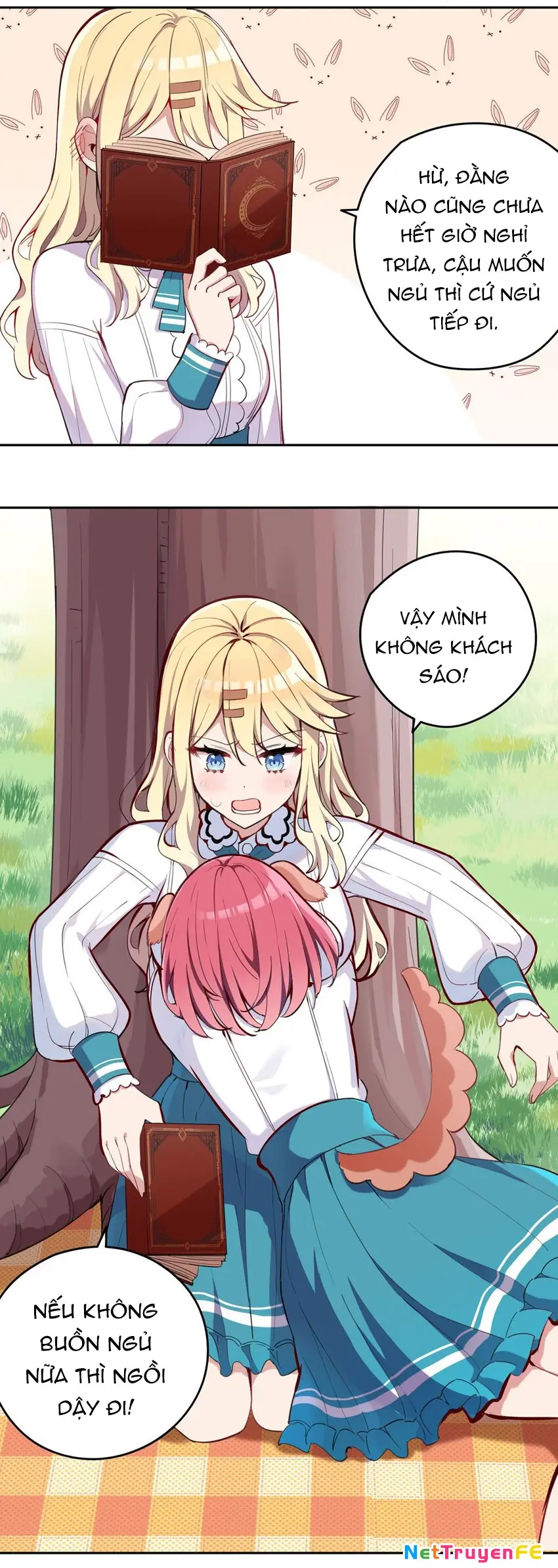 Bắt nạt mình đi mà, nữ phản diện ơi! Chapter 12 - Trang 8