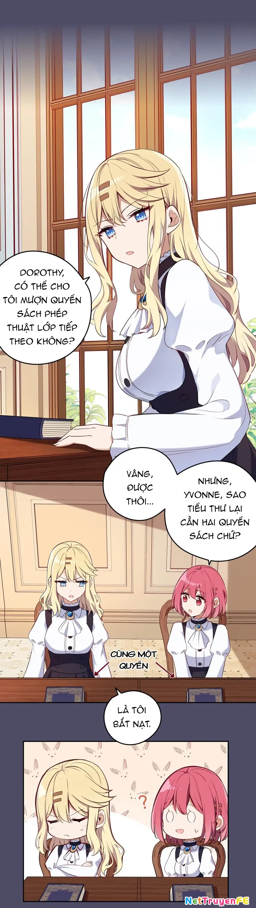 Bắt nạt mình đi mà, nữ phản diện ơi! Chapter 14 - Trang 11