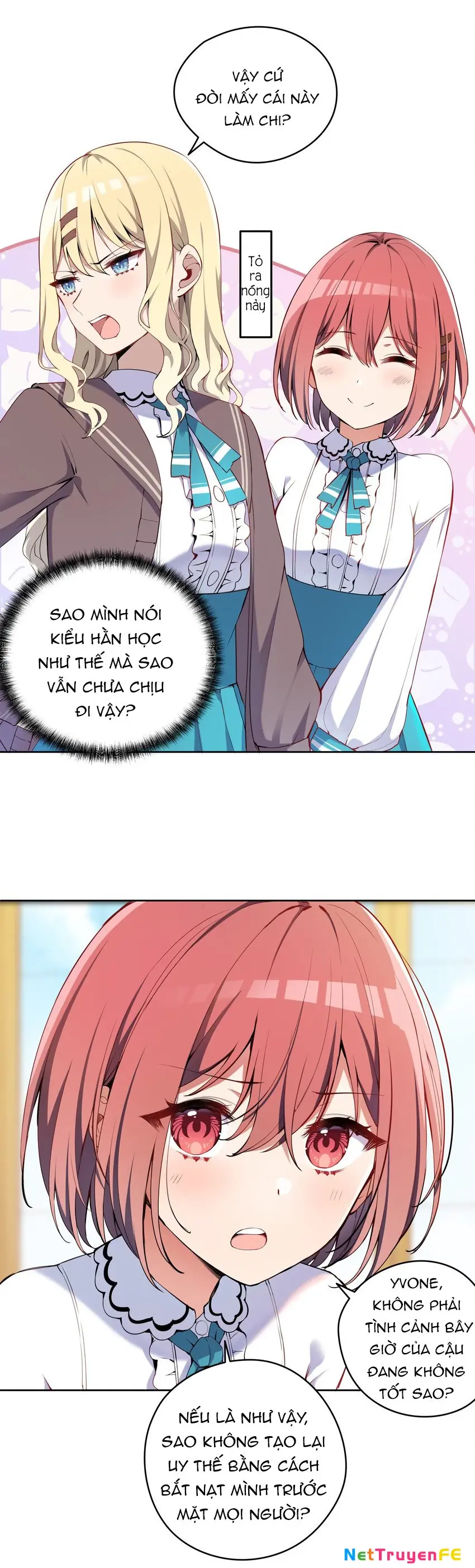 Bắt nạt mình đi mà, nữ phản diện ơi! Chapter 2 - Trang 13