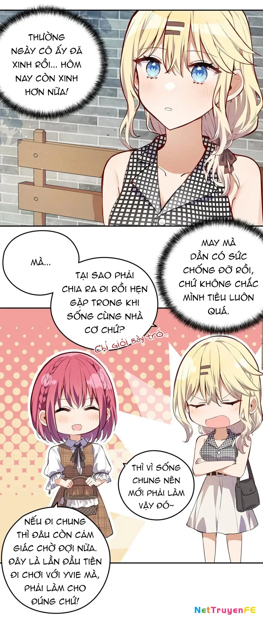 Bắt nạt mình đi mà, nữ phản diện ơi! Chapter 26 - Trang 4