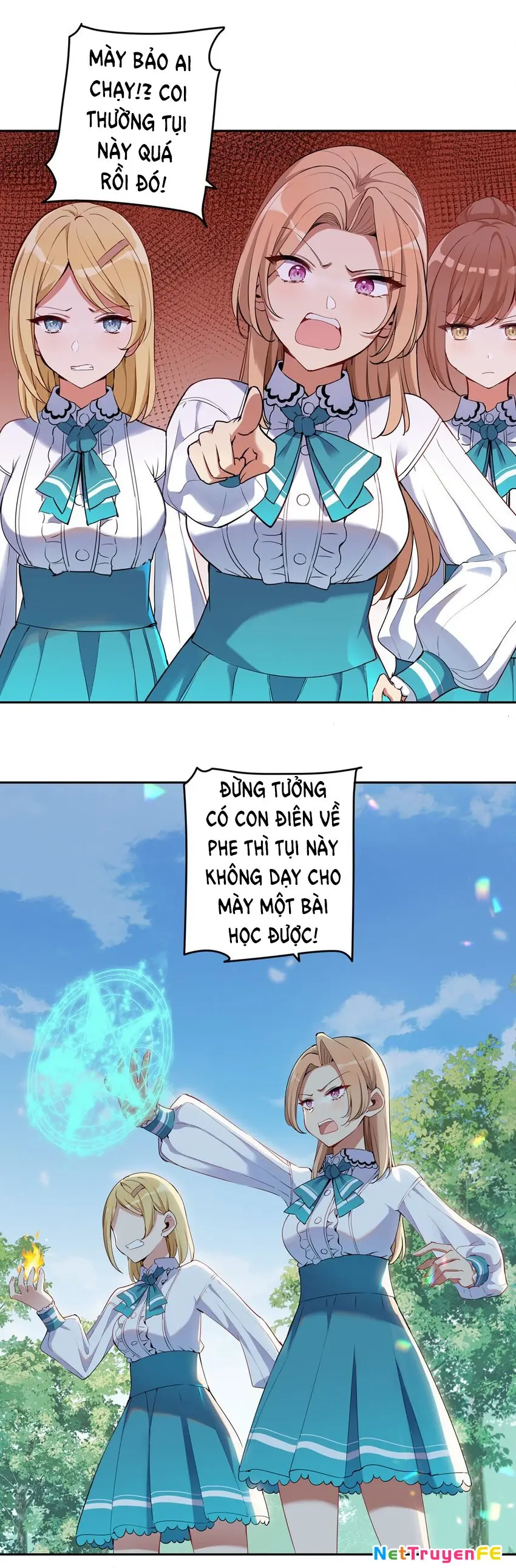 Bắt nạt mình đi mà, nữ phản diện ơi! Chapter 4 - Trang 21