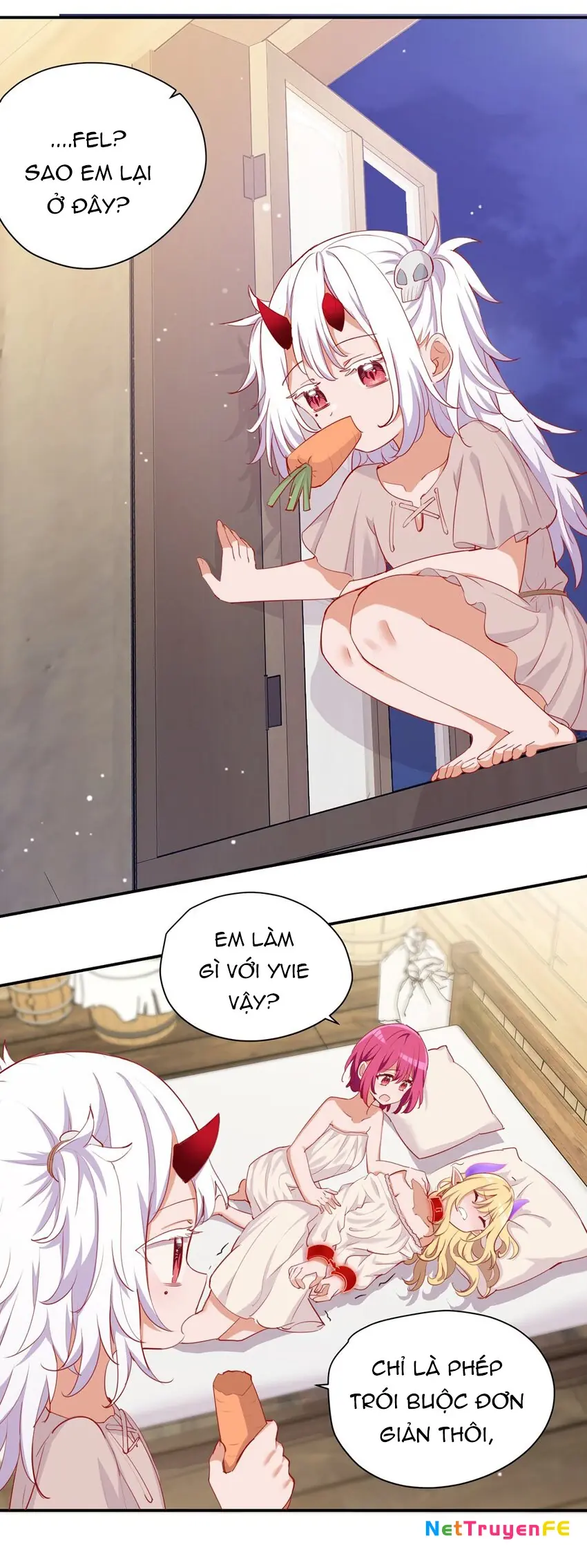 Bắt nạt mình đi mà, nữ phản diện ơi! Chapter 49 - Trang 11