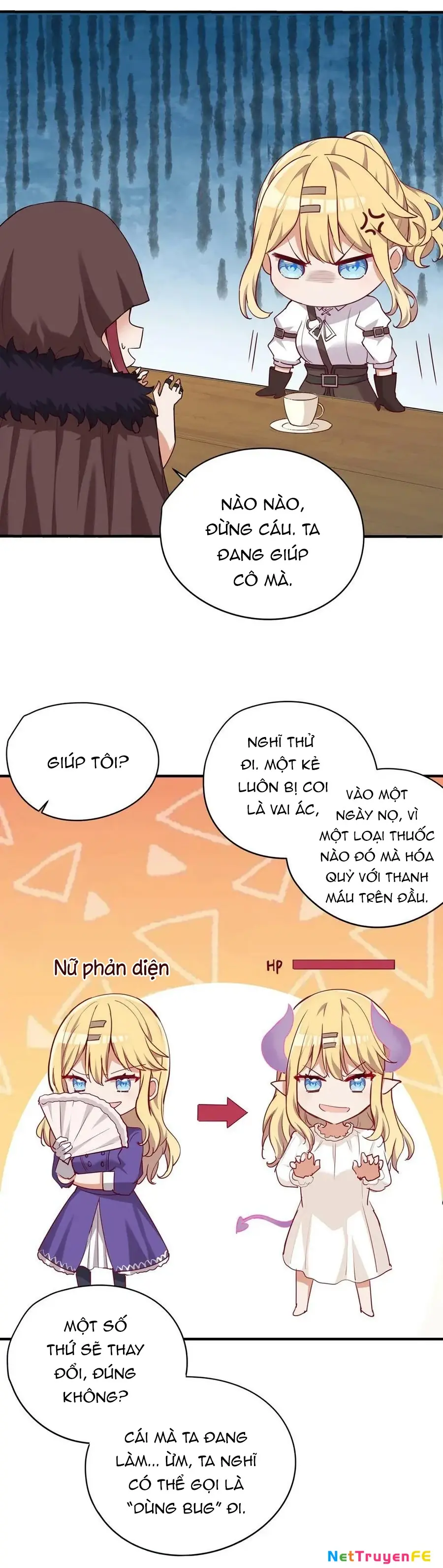 Bắt nạt mình đi mà, nữ phản diện ơi! Chapter 55 - Trang 19