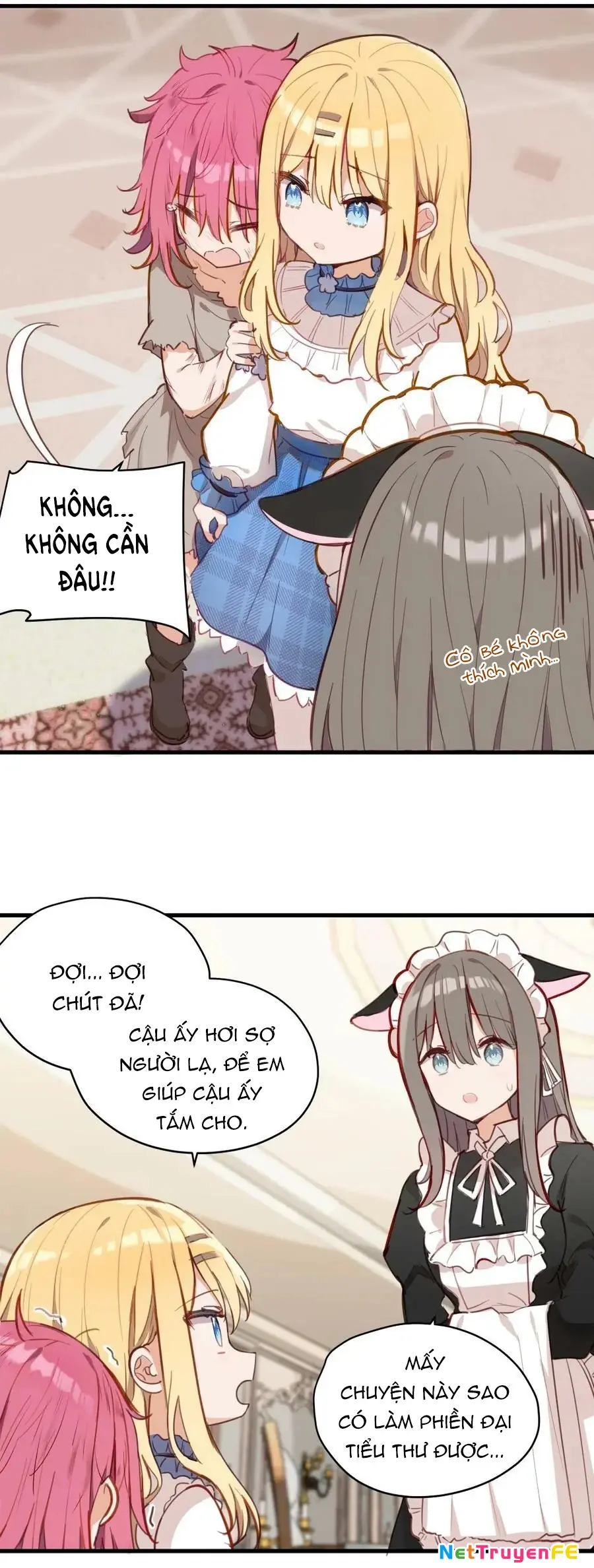 Bắt nạt mình đi mà, nữ phản diện ơi! Chapter 69 - Trang 4