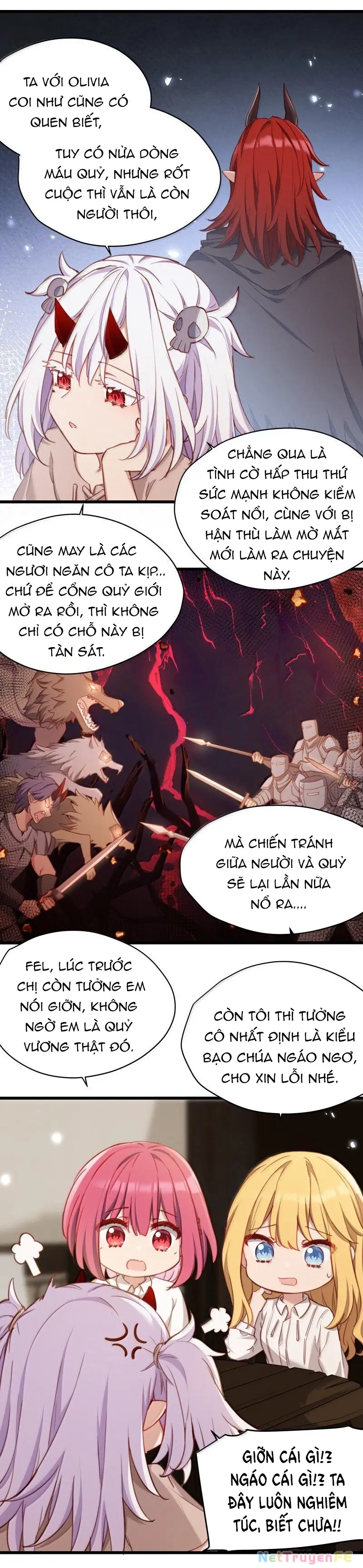 Bắt nạt mình đi mà, nữ phản diện ơi! Chapter 94 - Trang 9