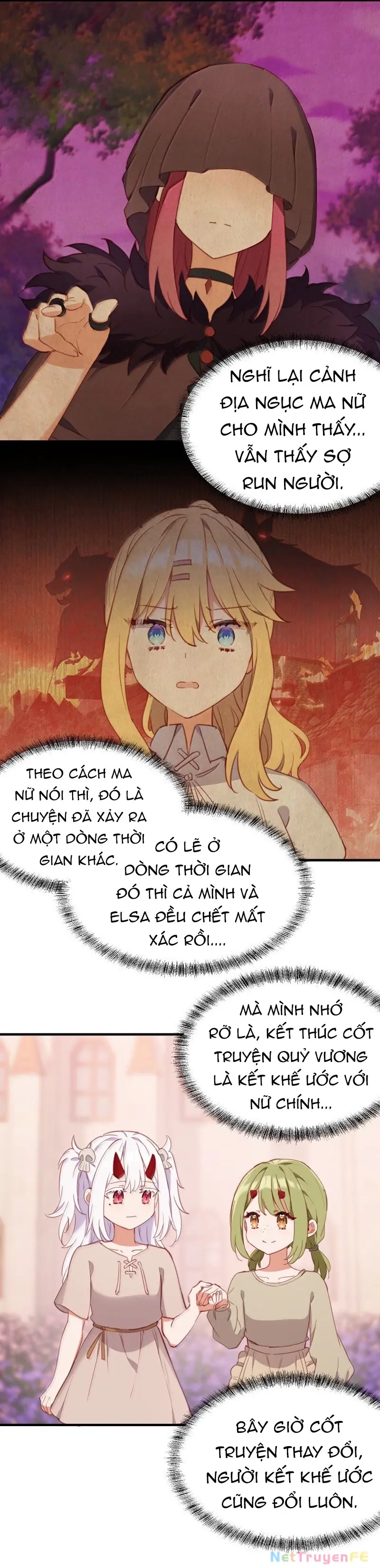 Bắt nạt mình đi mà, nữ phản diện ơi! Chapter 96 - Trang 4