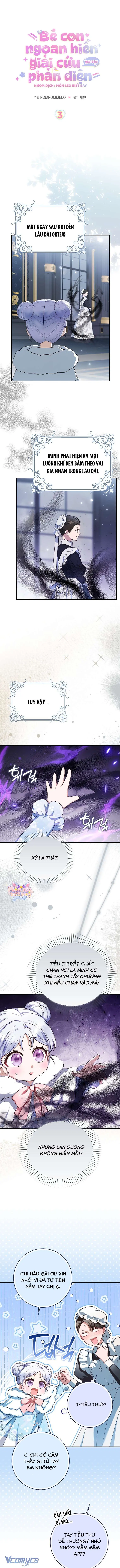 Bé Con Ngoan Hiền Giải Cứu Gia Tộc Phản Diện Chapter 3 - Trang 6