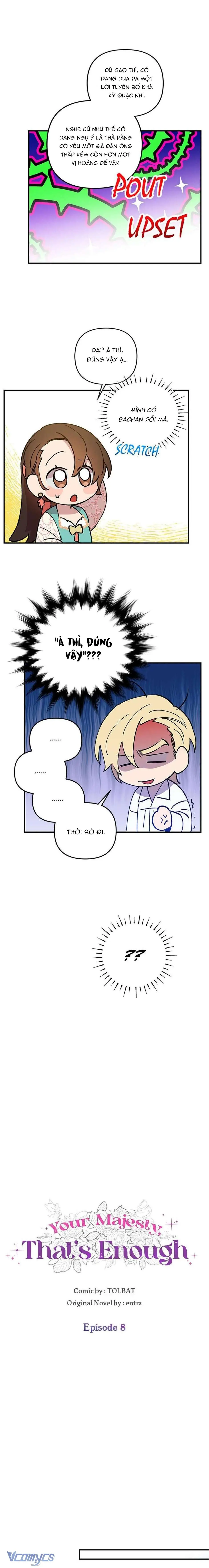 Bệ Hạ, Xin Người Hãy Dừng Lại Đi! Chapter 8 - Trang 8