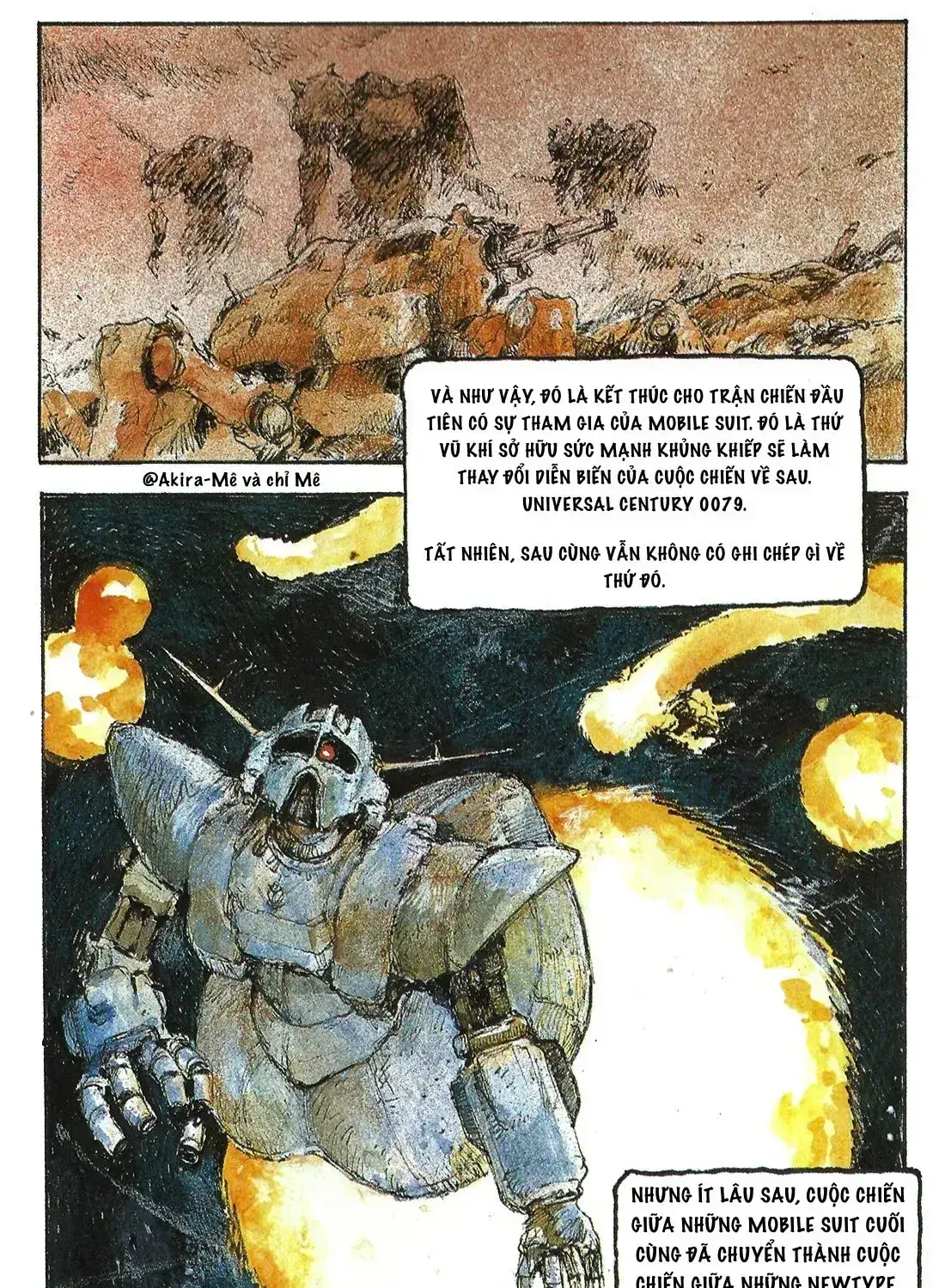 Before G:          -The Eve Of Gundam Chapter 0 - Trang 13
