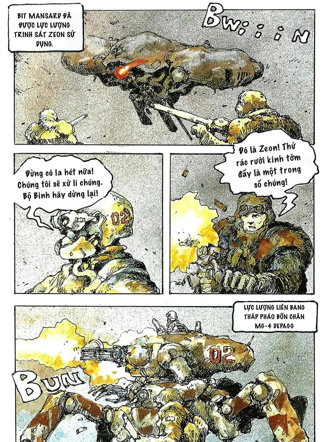 Before G:          -The Eve Of Gundam Chapter 0 - Trang 4