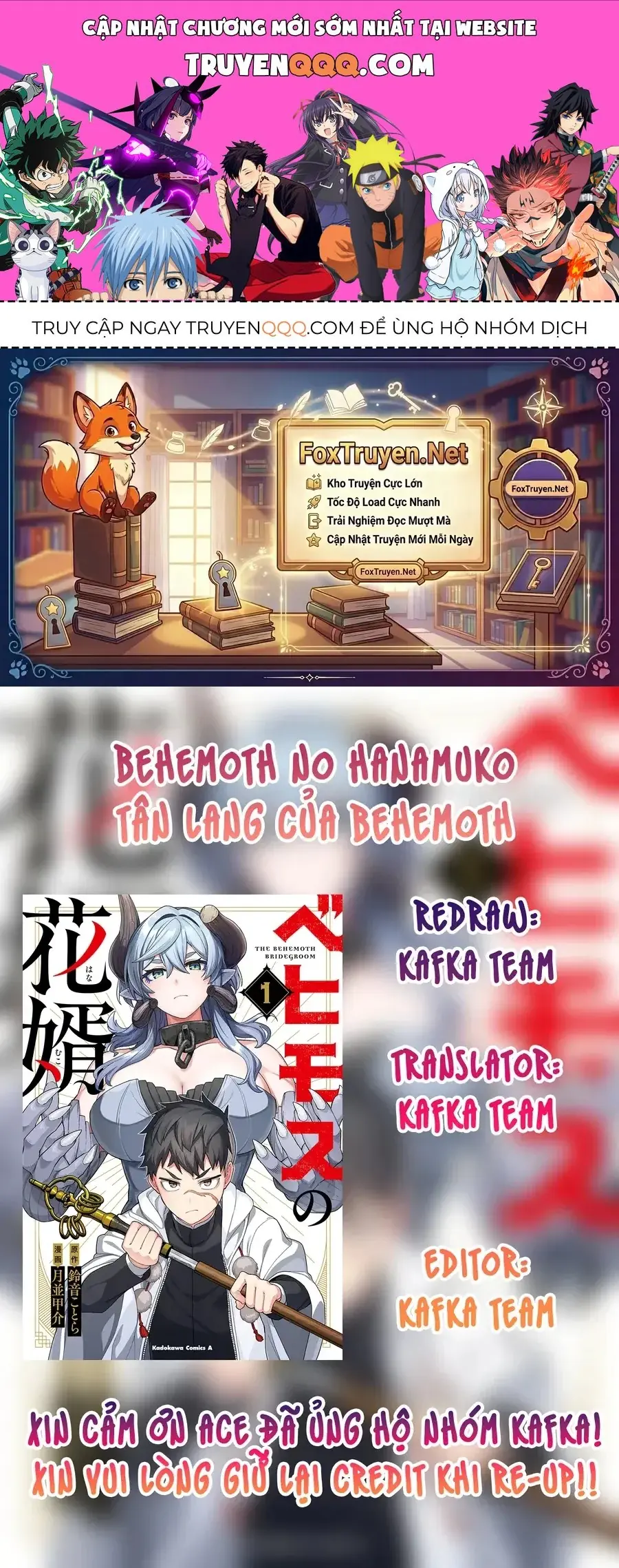 Behemoth No Hanamuko Chapter 1 - Trang 2