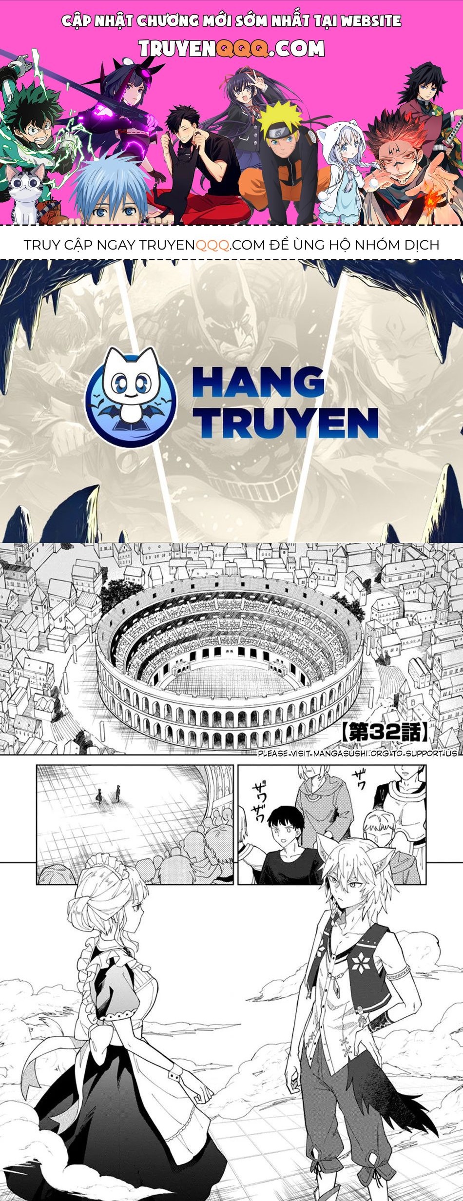 Bị Đuổi Khỏi Tổ Đội Dũng Sĩ, Tôi Được Nhặt Bởi Mạo Hiểm Giả Hạng S Chapter 32 - Trang 1