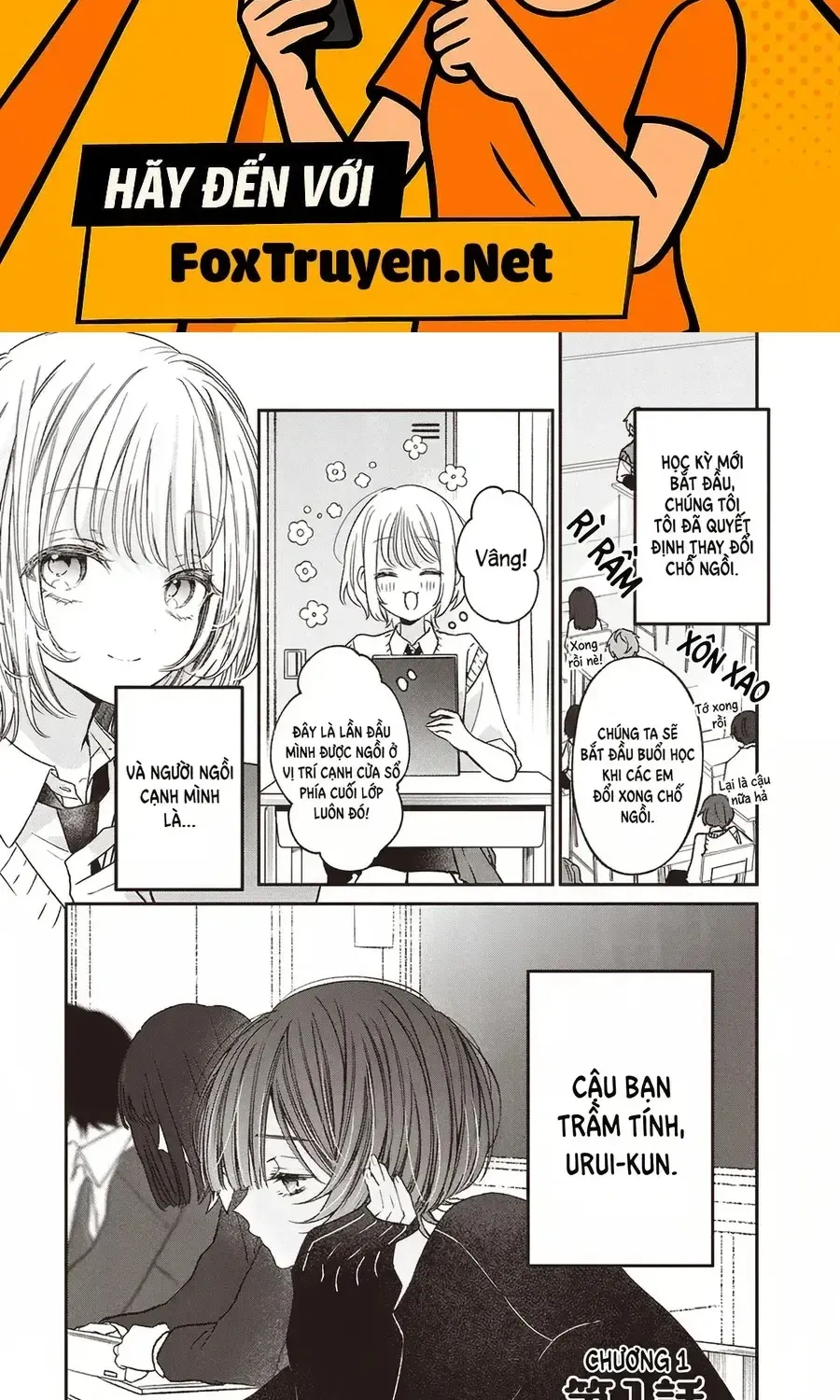 Bí Mật Của Cậu Hàng Xóm Bàn Bên Chapter 1 - Trang 3