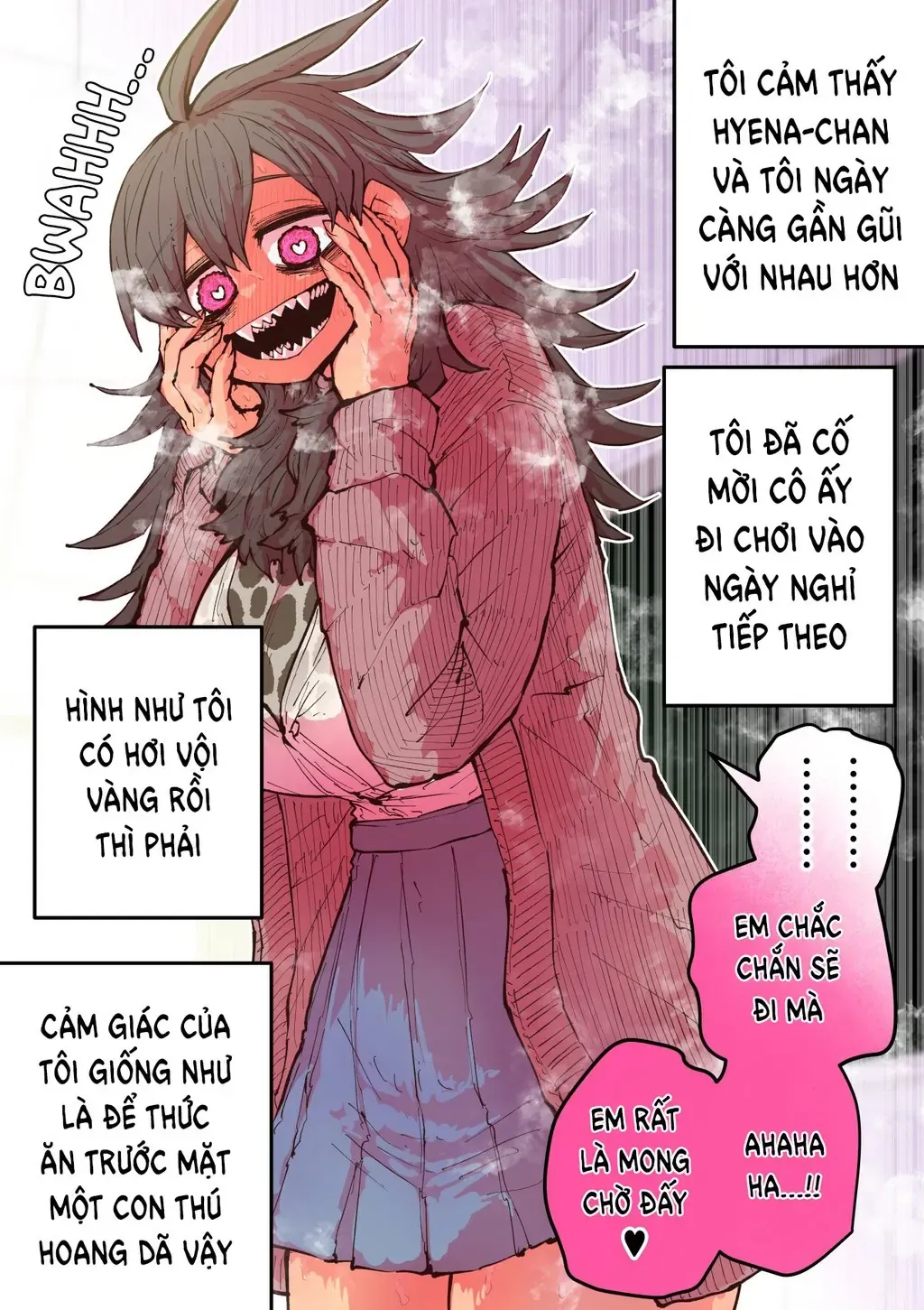 Bị Nhắm Tới Bởi Hyena-Chan Chapter 1 - Trang 6