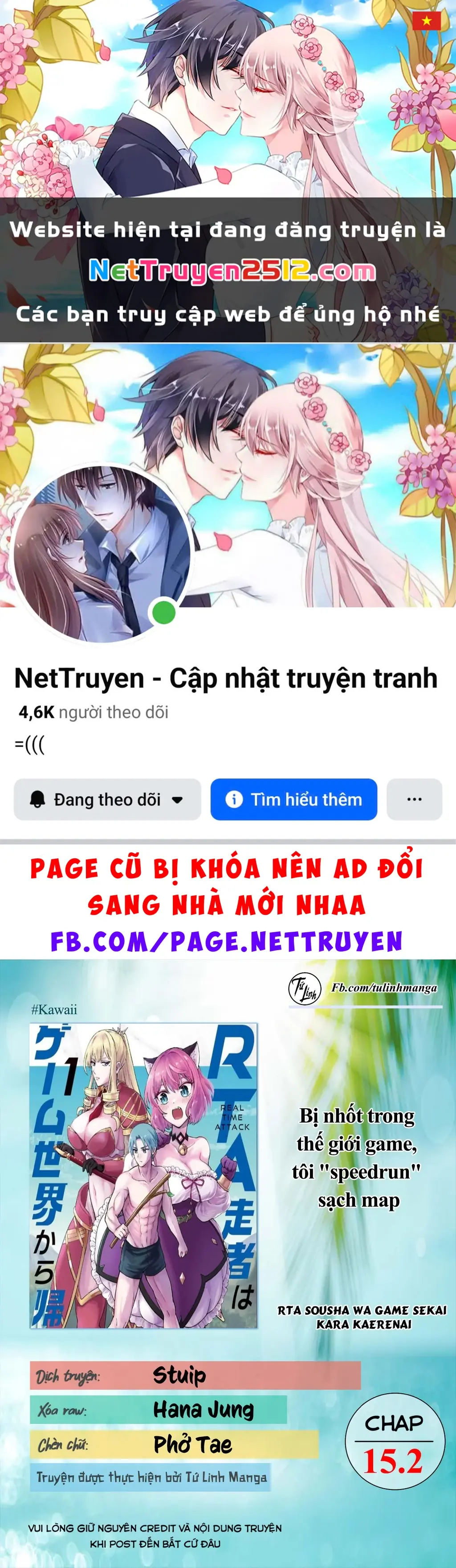 Bị nhốt trong thế giới game, tôi "speedrun" sạch map Chapter 15.2 - Trang 2