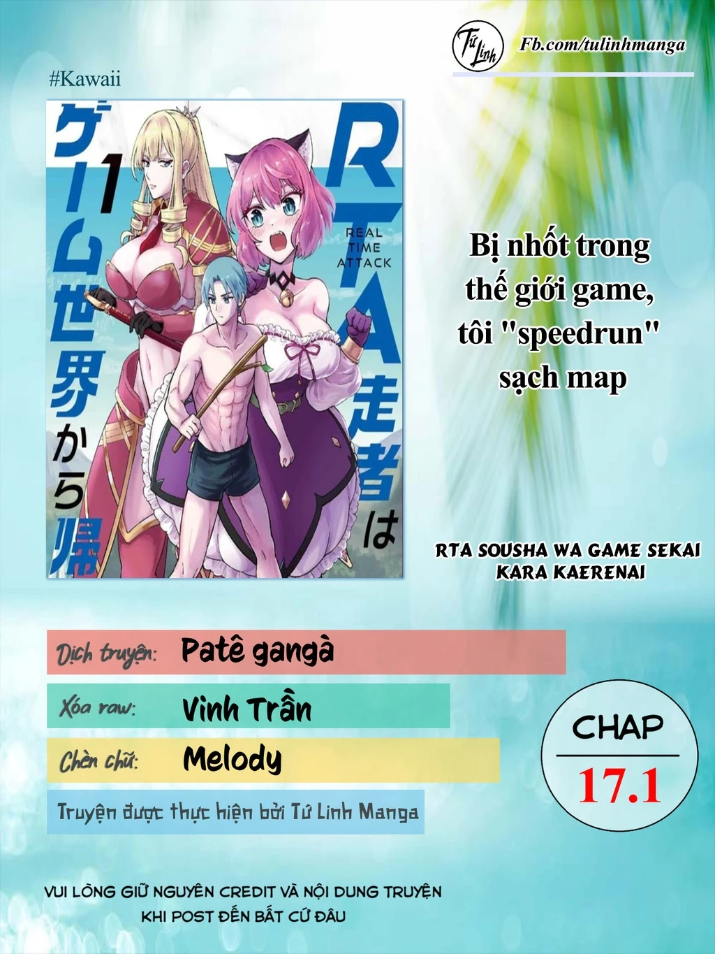 Bị nhốt trong thế giới game, tôi "speedrun" sạch map Chapter 17.1 - Trang 5