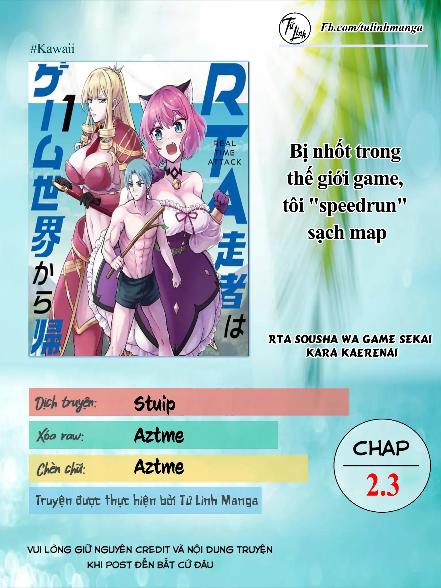 Bị nhốt trong thế giới game, tôi "speedrun" sạch map Chapter 2.3 - Trang 3