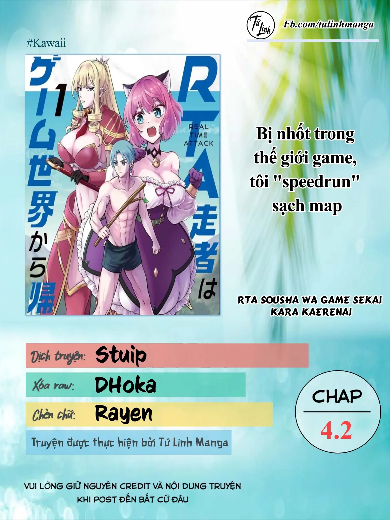 Bị nhốt trong thế giới game, tôi "speedrun" sạch map Chapter 4.2 - Trang 5