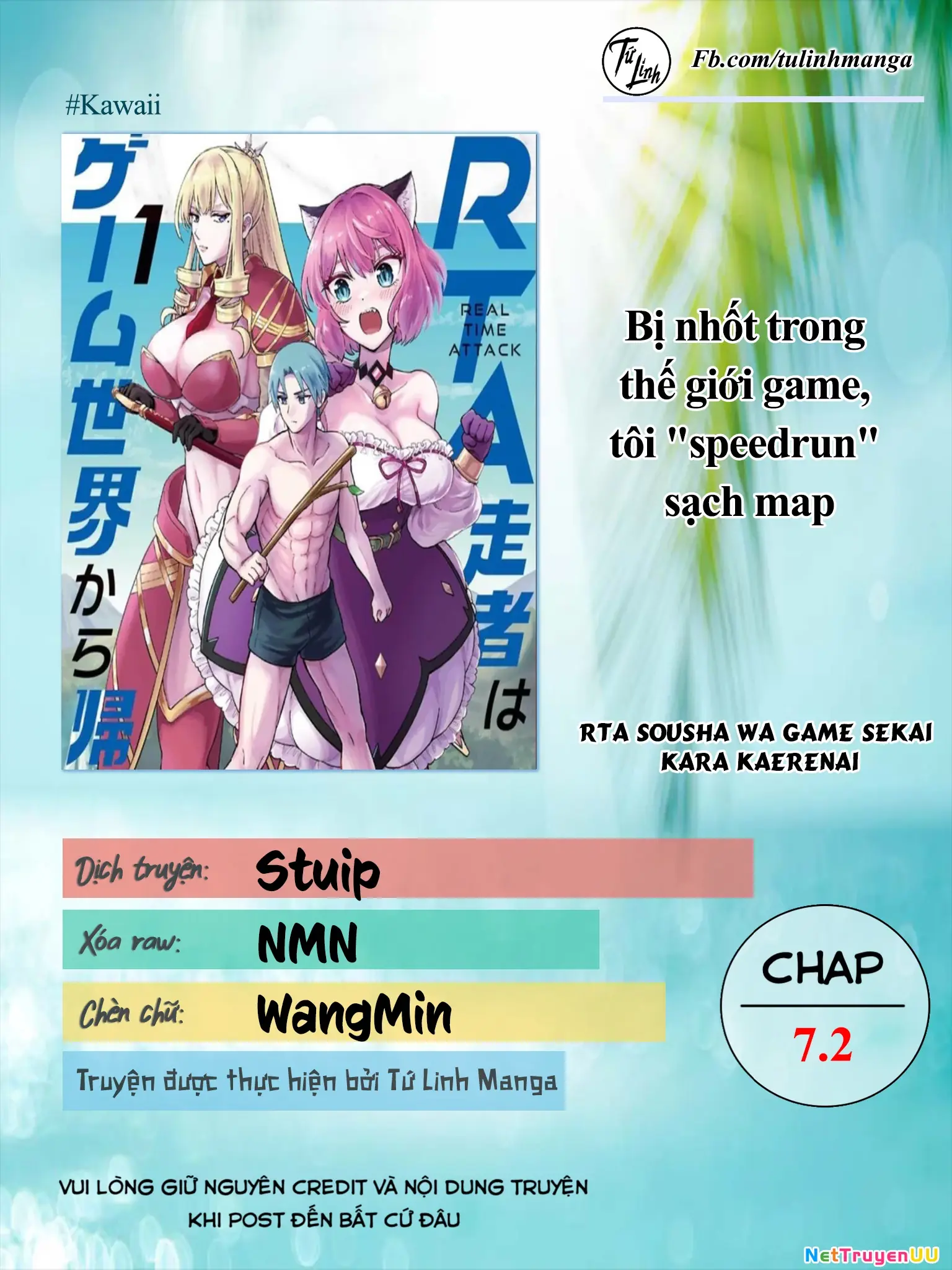 Bị nhốt trong thế giới game, tôi "speedrun" sạch map Chapter 7.2 - Trang 3