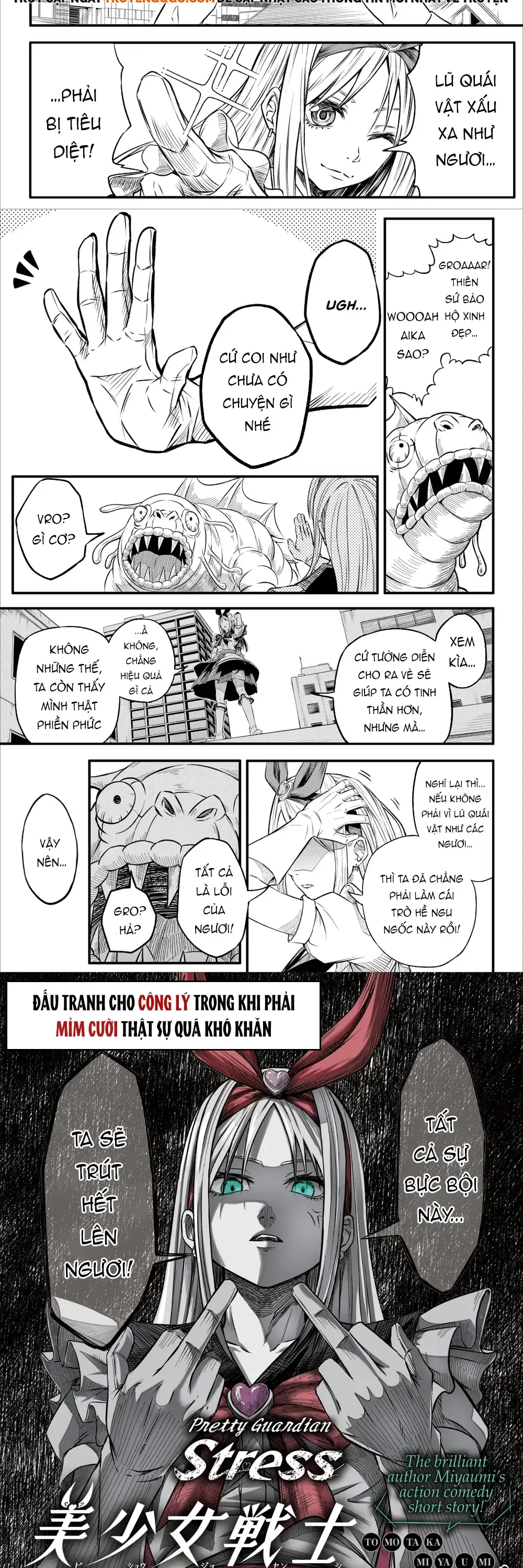Bishoujo Senshi Stress Chapter 1 - Trang 2