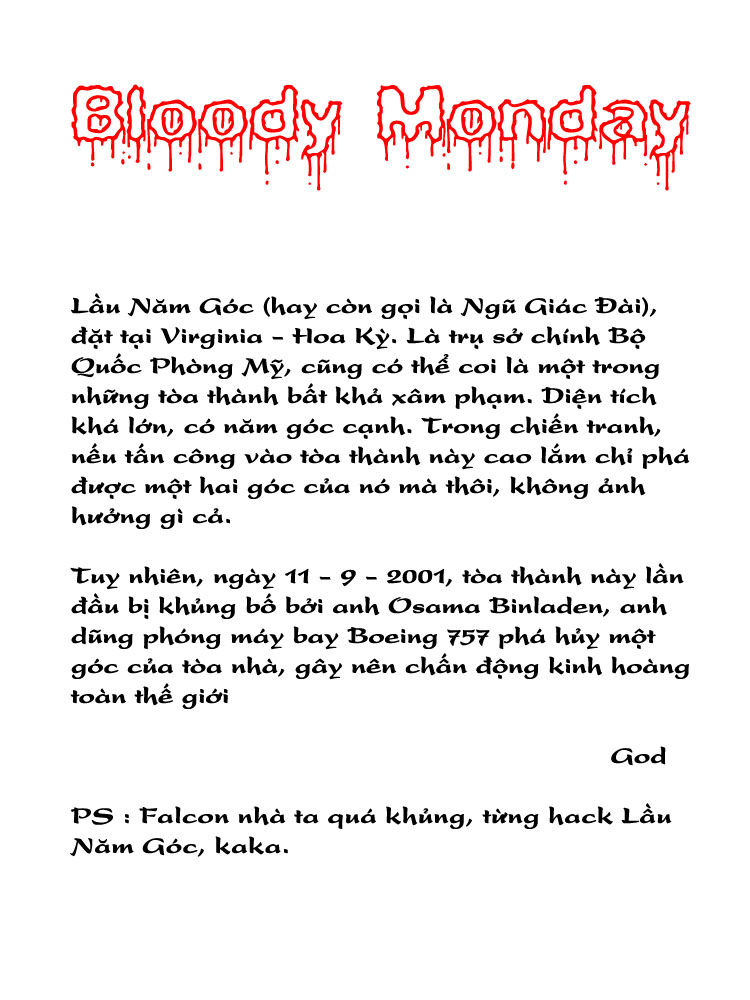 Bloody Monday Chapter 23 - Trang 4