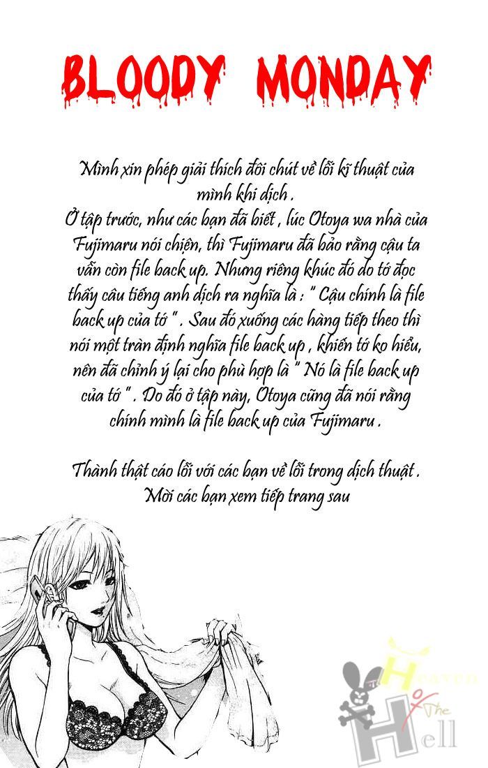 Bloody Monday Chapter 3 - Trang 19