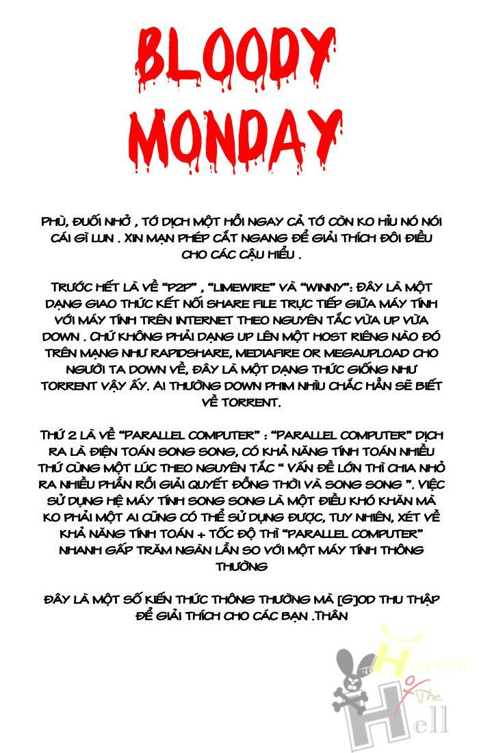 Bloody Monday Chapter 3 - Trang 27