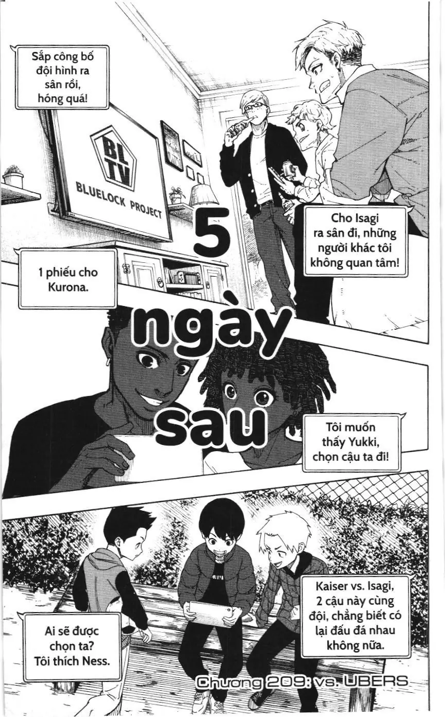 Bluelock (NXB Kim Đồng) Chapter 209 - Trang 2