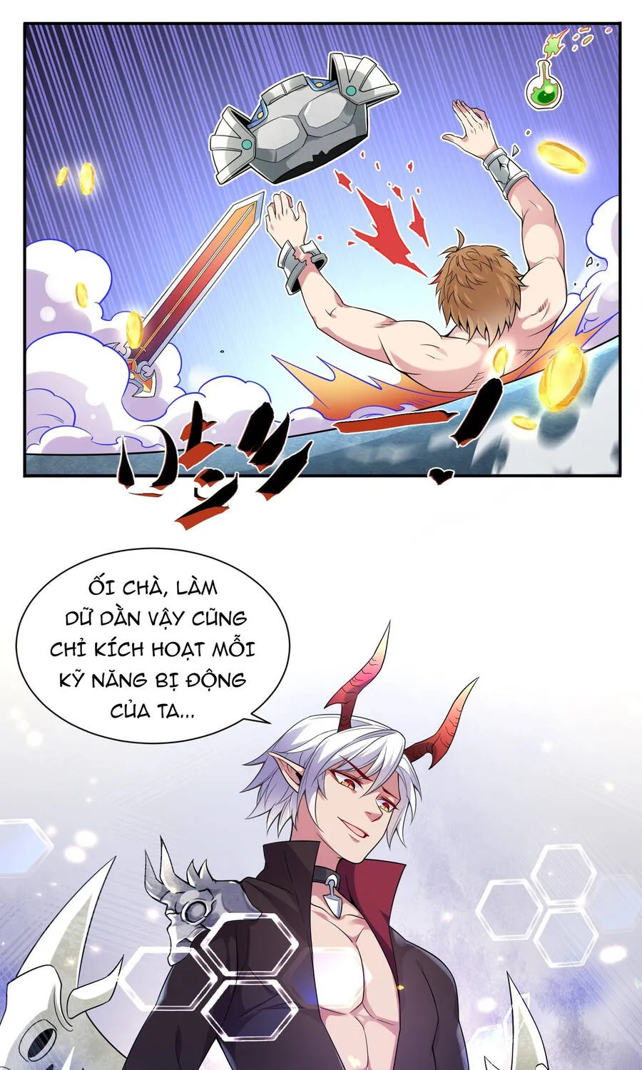 Bởi vì các ngươi quá yếu khiến ta không thể chết được Chapter 1 - Trang 47