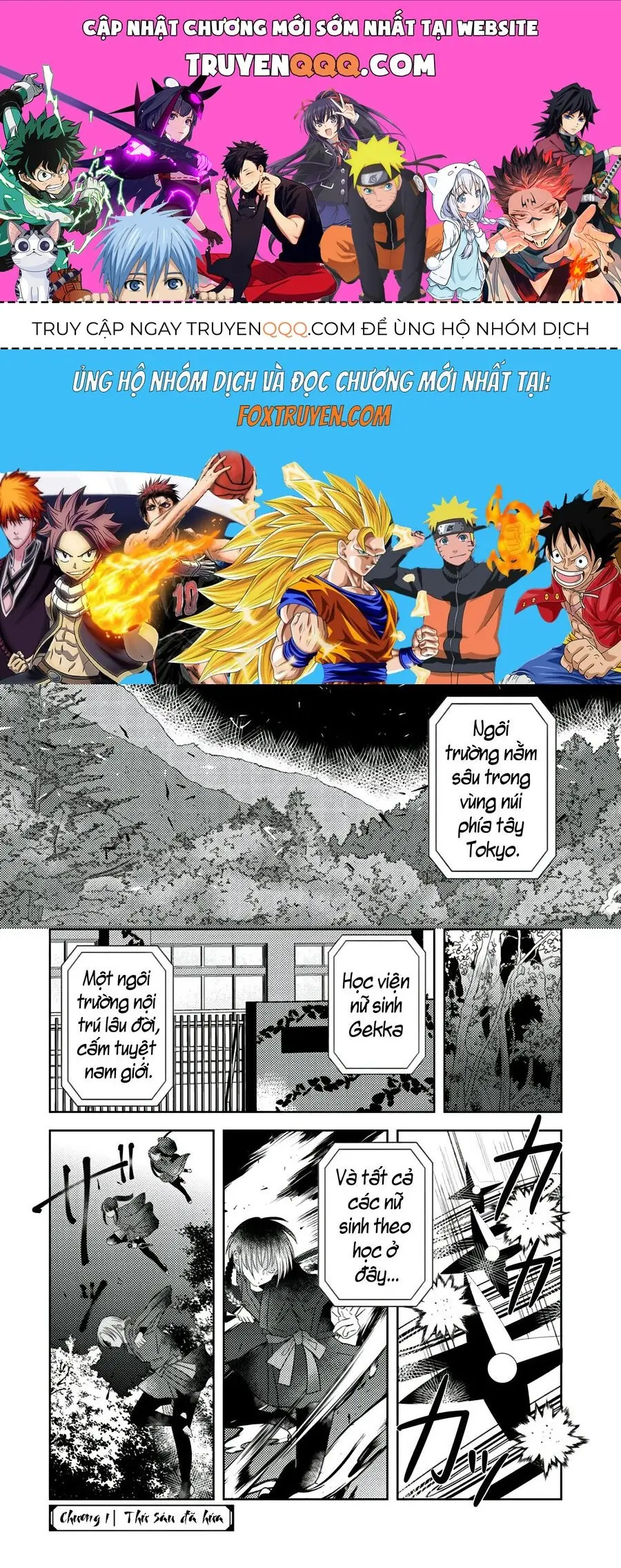 Bóng Tối Và Hoa Chapter 1 - Trang 2