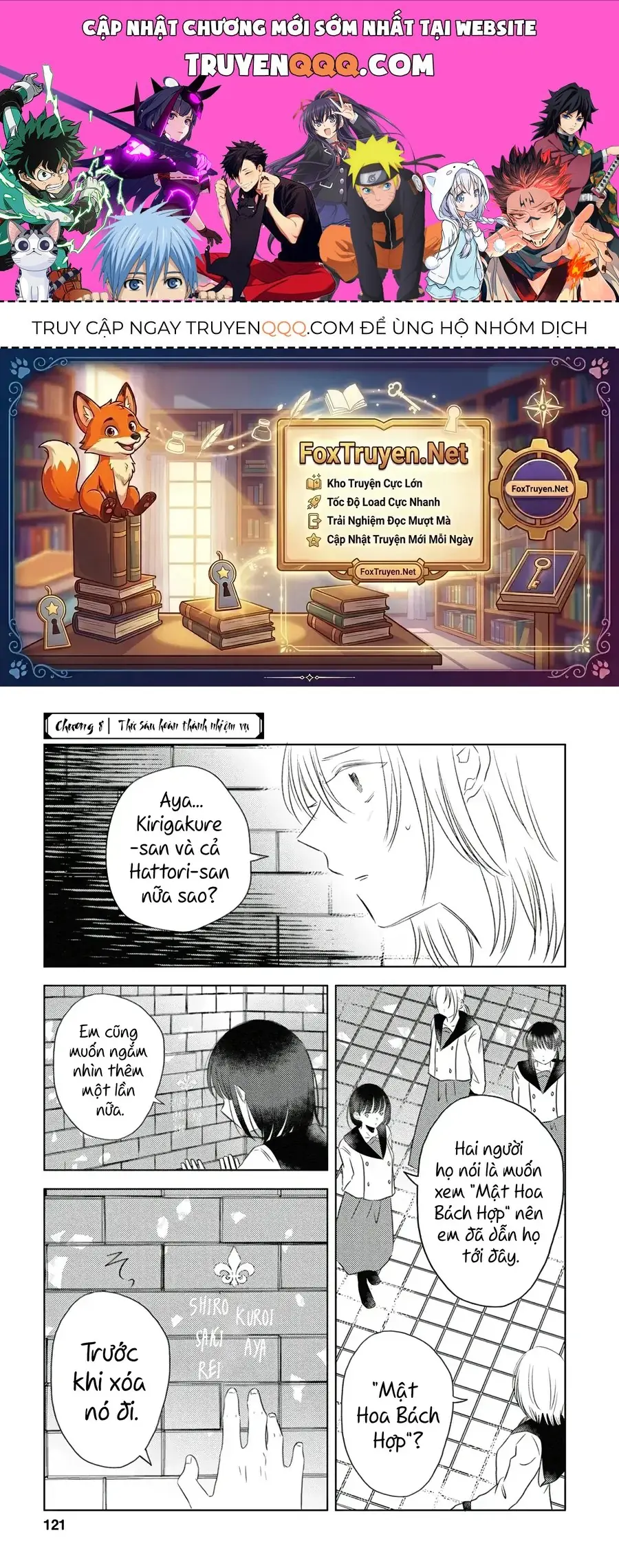 Bóng Tối Và Hoa Chapter 8 - Trang 2
